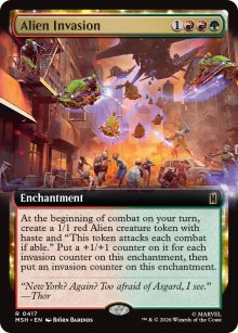 Alien Invasion - Marvel Super Heroes