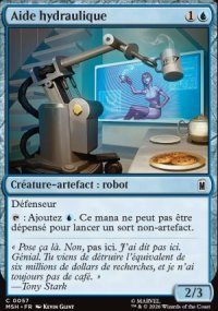 Aide hydraulique - Marvel Super Heroes