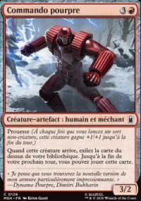 Commando pourpre - Marvel Super Heroes