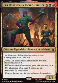 Les d�sastreux D�molisseurs - Marvel Super Heroes