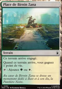 Place de Birnin Zana - Marvel Super Heroes