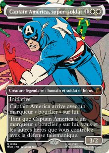 Captain America, super-soldat - Marvel Super Heroes
