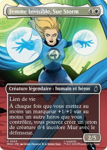 Femme Invisible, Sue Storm - Marvel Super Heroes