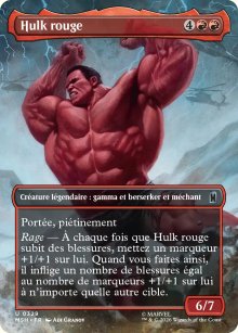 Hulk rouge - Marvel Super Heroes