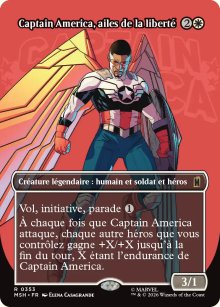 Captain America, ailes de la libert� - Marvel Super Heroes