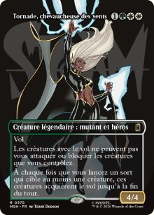 Tornade, chevaucheuse des vents - Marvel Super Heroes