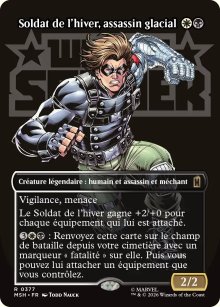 Soldat de l'hiver, assassin glacial - Marvel Super Heroes