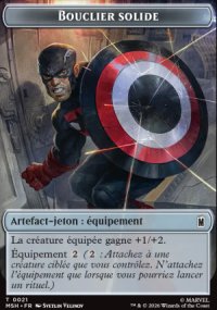 Bouclier solide - Marvel Super Heroes
