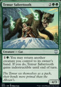 Temur Sabertooth - 