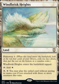 Windbrisk Heights - Streets of New capenna Commander Decks