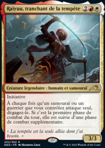 Raiyuu, tranchant de la tempte - 