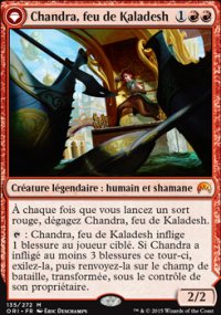 Chandra, feu de Kaladesh<br>Chandra, flamme rugissante