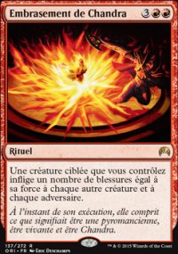 Embrasement de Chandra - 