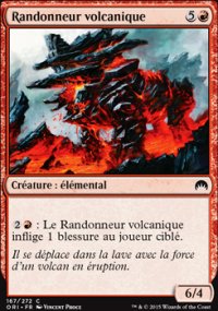 Randonneur volcanique - 