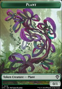 Plant - Outlaws of Thunder Junction Commander Decks