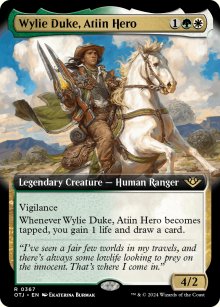 Wylie Duke, Atiin Hero - 