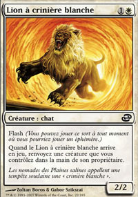 Lion  crinire blanche - Planar Chaos