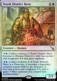 Tenth District Hero - Prerelease Promos