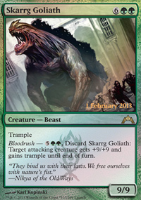 Goliath de Skarrg - Prerelease Promos