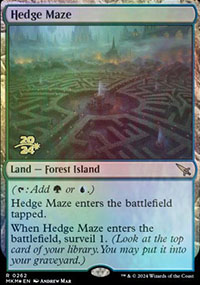 Labyrinthe de haies - Prerelease Promos