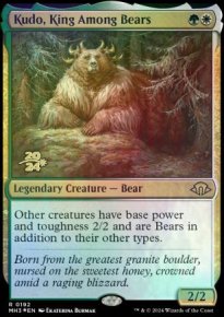 Kudo, roi parmi les ours - Prerelease Promos