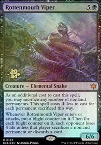 Vipre putregueule - Prerelease Promos