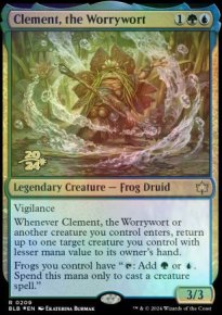 Clement, the Worrywort - Prerelease Promos