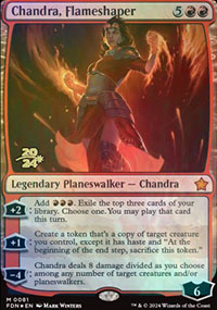 Chandra, forgeflamme - Prerelease Promos