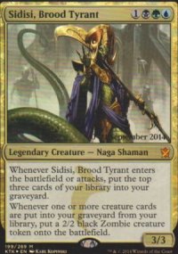 Sidisi, tyran de la Couve - Prerelease Promos