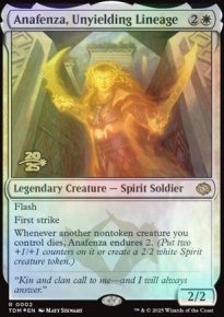 Anafenza, ligne inflexible - Prerelease Promos