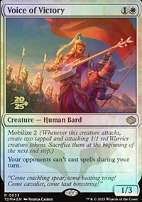 Voix de la victoire - Prerelease Promos