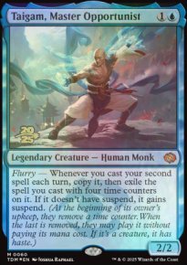 Taigam, matre opportuniste - Prerelease Promos