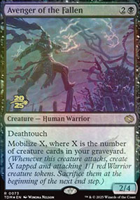 Vengeresse des morts - Prerelease Promos