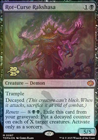 Rakshasa de maldiction de putrfaction - Prerelease Promos