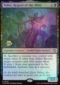 Sidisi, rgente de la fondrire - Prerelease Promos
