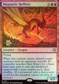 Escouflenfer magmatique - Prerelease Promos