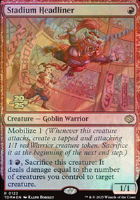 Tte d'affiche du stade - Prerelease Promos