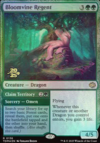 Regent de Floreliane<br>Revendication de territoire - Prerelease Promos