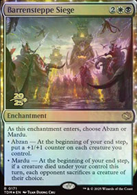Sige de la steppe rode - Prerelease Promos
