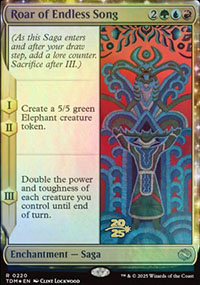 Rugissement du Chant sans fin - Prerelease Promos
