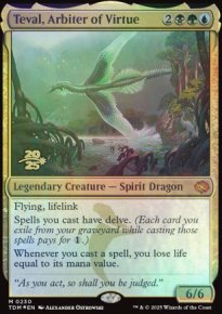 Teval, arbitre de la vertu - Prerelease Promos