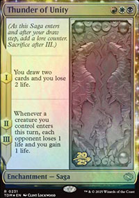 Tonnerre de l'unit - Prerelease Promos