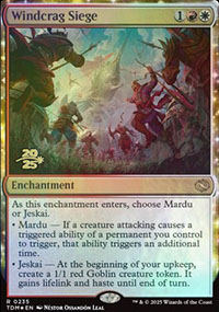 Sige de la Cordillre des Vents - Prerelease Promos