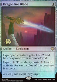 Lame de feu des dragons - Prerelease Promos