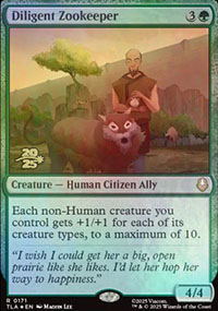 Gardien de zoo appliqu - Prerelease Promos