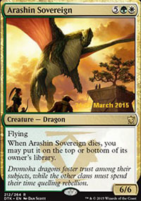 Souverain d'Arashin - Prerelease Promos