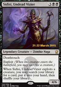 Sidisi, vizir morte-vivante - Prerelease Promos