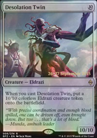 Jumeau de dsolation - Prerelease Promos