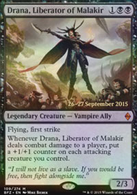 Drana, libratrice de Malakir - Prerelease Promos