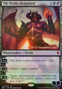 Ob Nixilis raviv - Prerelease Promos